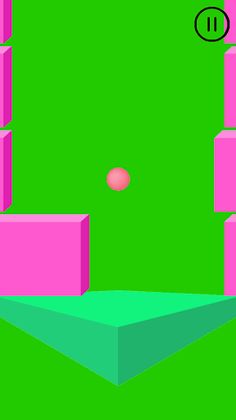 Fast Running Ball Scroll Jump - Screenshot 1