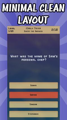 iCarly Trivia Quiz - Screenshot 2