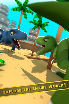 Dinos World Jurassic: Alive - Screenshot 2
