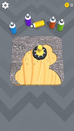 Wood Carving - Stencil Paint - Screenshot 1