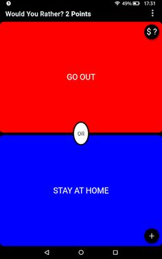 Would you rather? - 2 options - Screenshot 4