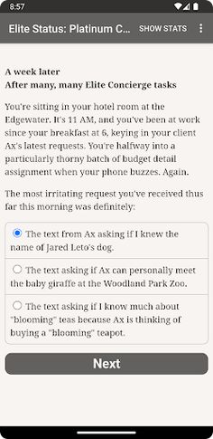 Elite Status - Screenshot 4