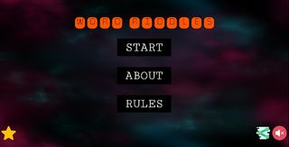 Word Riddles -Unscramble Words - Screenshot 1