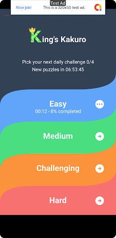 King's Kakuro - Screenshot 1