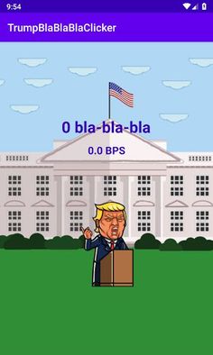 Trump blablabla Clicker - Screenshot 1
