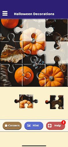 Halloween Decorations Puzzle - Screenshot 1