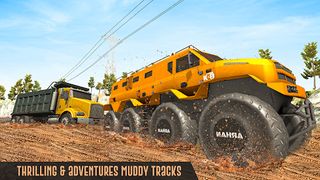 Mud Truck Cargo Simulator 3D - Screenshot 1