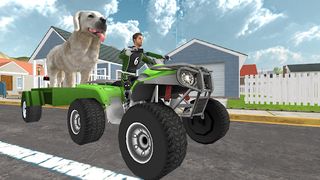 Pet Dog ATV Cargo Transport - Screenshot 3