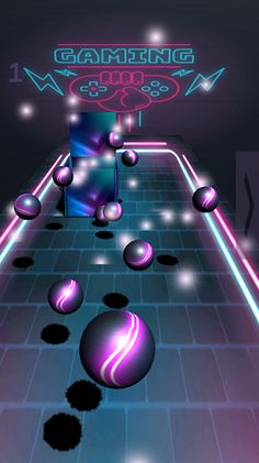Neon Basket - Screenshot 3