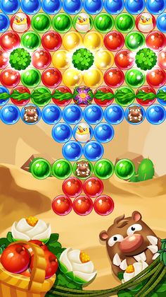 Farm fruit Pop Bubble - Screenshot 4