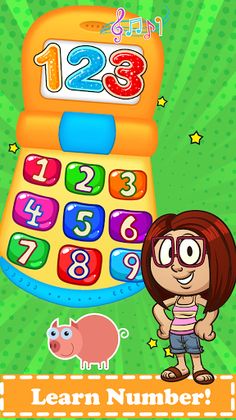 Baby phone learning games A-Z - Screenshot 1