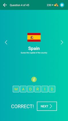 Capitals of Countries in the W - Screenshot 2