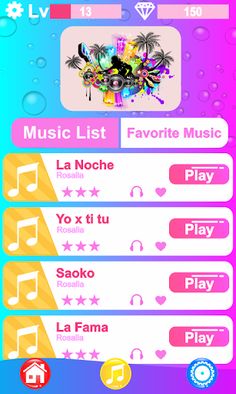 Rosalia Piano Tiles - Screenshot 1