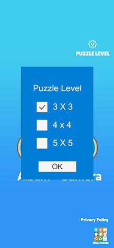 Slide Puzzle with your photo - Screenshot 3