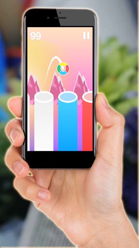 Dancing Color Ball Duo - Screenshot 2