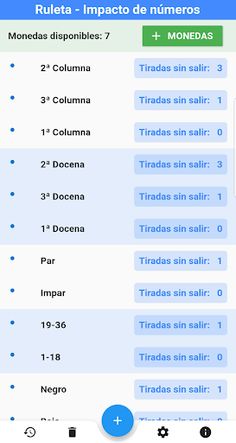 Ruleta - Impacto de números - Screenshot 1