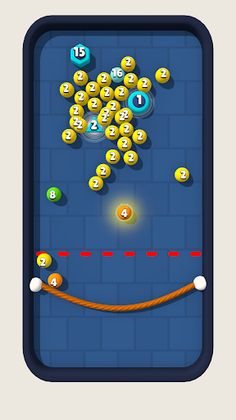 Rope'n Balls! - Screenshot 2