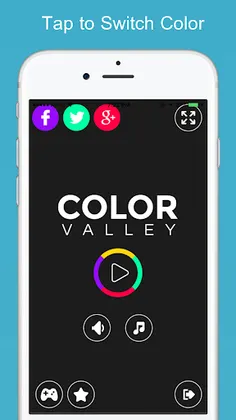 Cross Color Valley - Screenshot 1