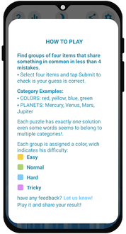 Connections: Group words - Screenshot 5