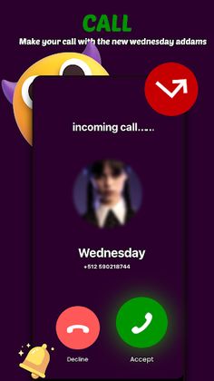 wednesday addams call & games - Screenshot 4