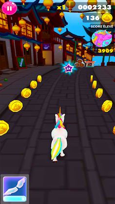 Unicorn Rainbow Pony Runner - Screenshot 3