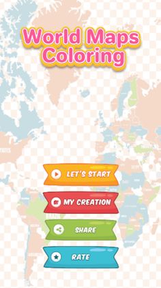 World Map Coloring - Screenshot 2