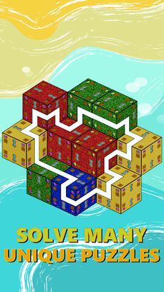 Cube Line Puzzle - Screenshot 2