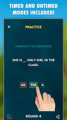 Articles Grammar Test PRO - Screenshot 4