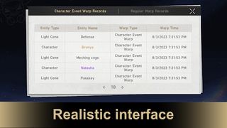 Warp Rail: Star Rail Wish Sim - Screenshot 3
