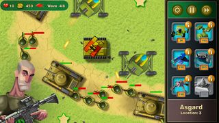 Tower Defense: Tank War Game - Screenshot 1