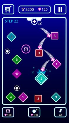 Bombs Drops - Physics balls - Screenshot 1