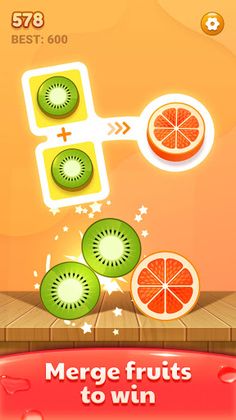 Chain Fruit 2048 Puzzle Game - Screenshot 2