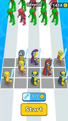 Merge Warrior - Screenshot 1