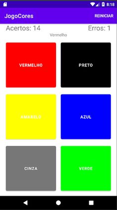 Jogo das Cores - Screenshot 2