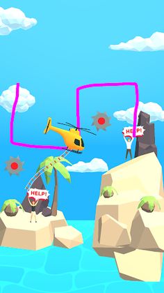 Draw Rescue Helicopter - Screenshot 3