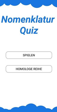 Nomenklatur Quiz - Screenshot 1