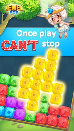 Jewel Pop : Pop Match 3 - Screenshot 2