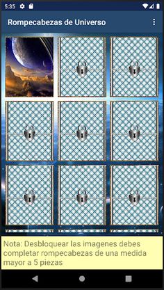Rompecabezas de Universo - Screenshot 2