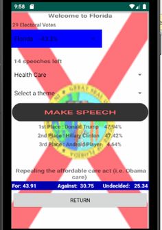 Election 2016 - The Game - Screenshot 2