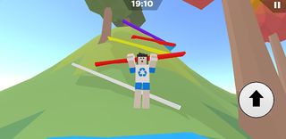 Escape from flood parkour - Screenshot 1