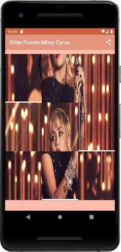 Slide Puzzles Miley Cyrus - Screenshot 3