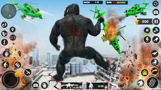 Wild Gorilla Game: Smash City - Screenshot 1