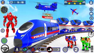 Police Robot Transports Truck - Screenshot 3