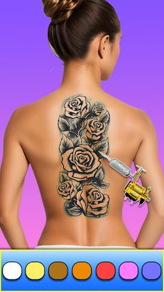 Tattoo Art Coloring Studio - Screenshot 1