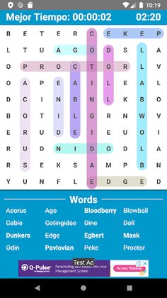 Sopa de Letras sin internet - Screenshot 2
