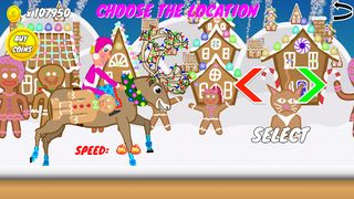 Santa's Reindeer Race - Screenshot 1