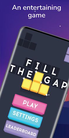 Fill The Gap Game - Screenshot 1