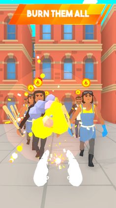 Flame Hero 3D - Screenshot 1