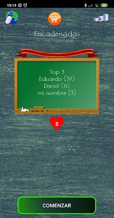 Palabras encadenadas - juego d - Screenshot 1