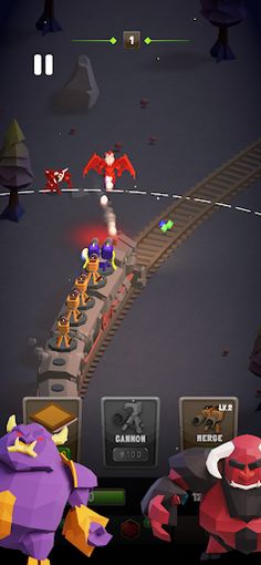 Train Defense: Merge N Fight - Screenshot 4